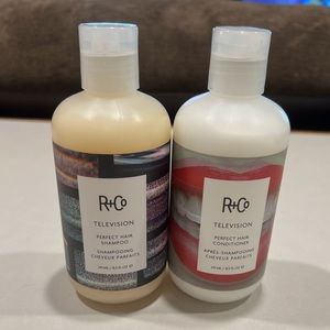 R+Co shampoo and conditioner set